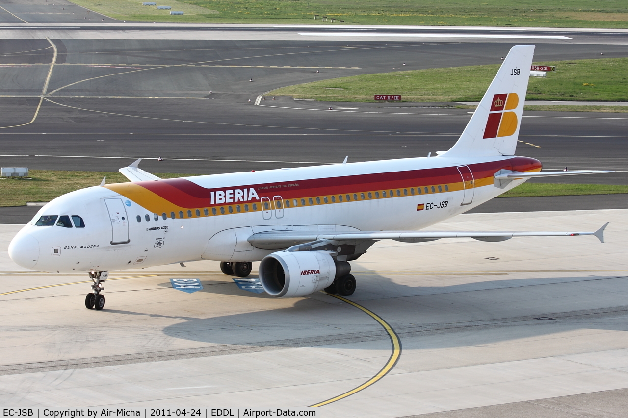 EC-JSB, 2006 Airbus A320-214 C/N 2776, Iberia, Name: Benalmadena