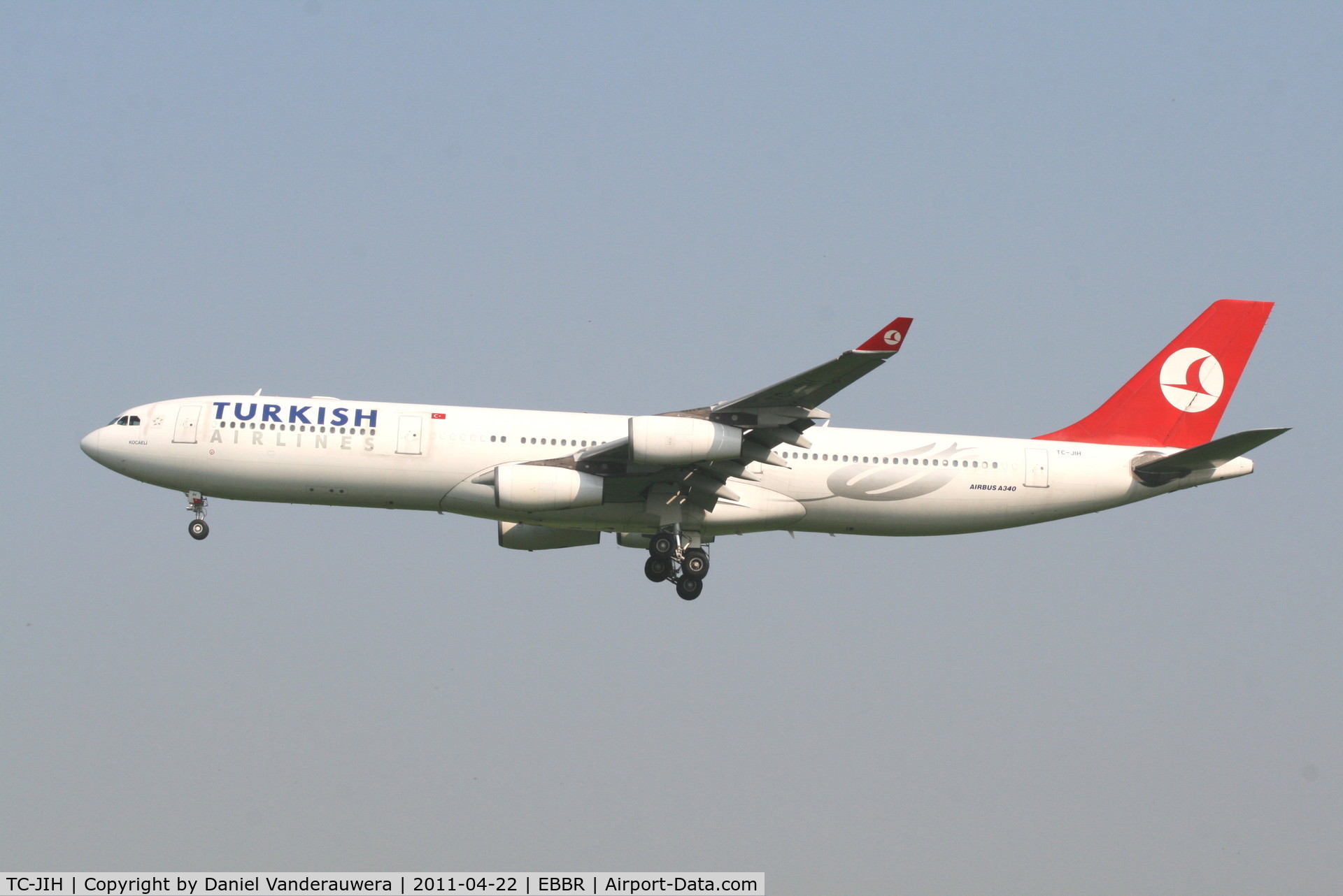 TC-JIH, 1999 Airbus A340-313 C/N 270, Flight TK1937