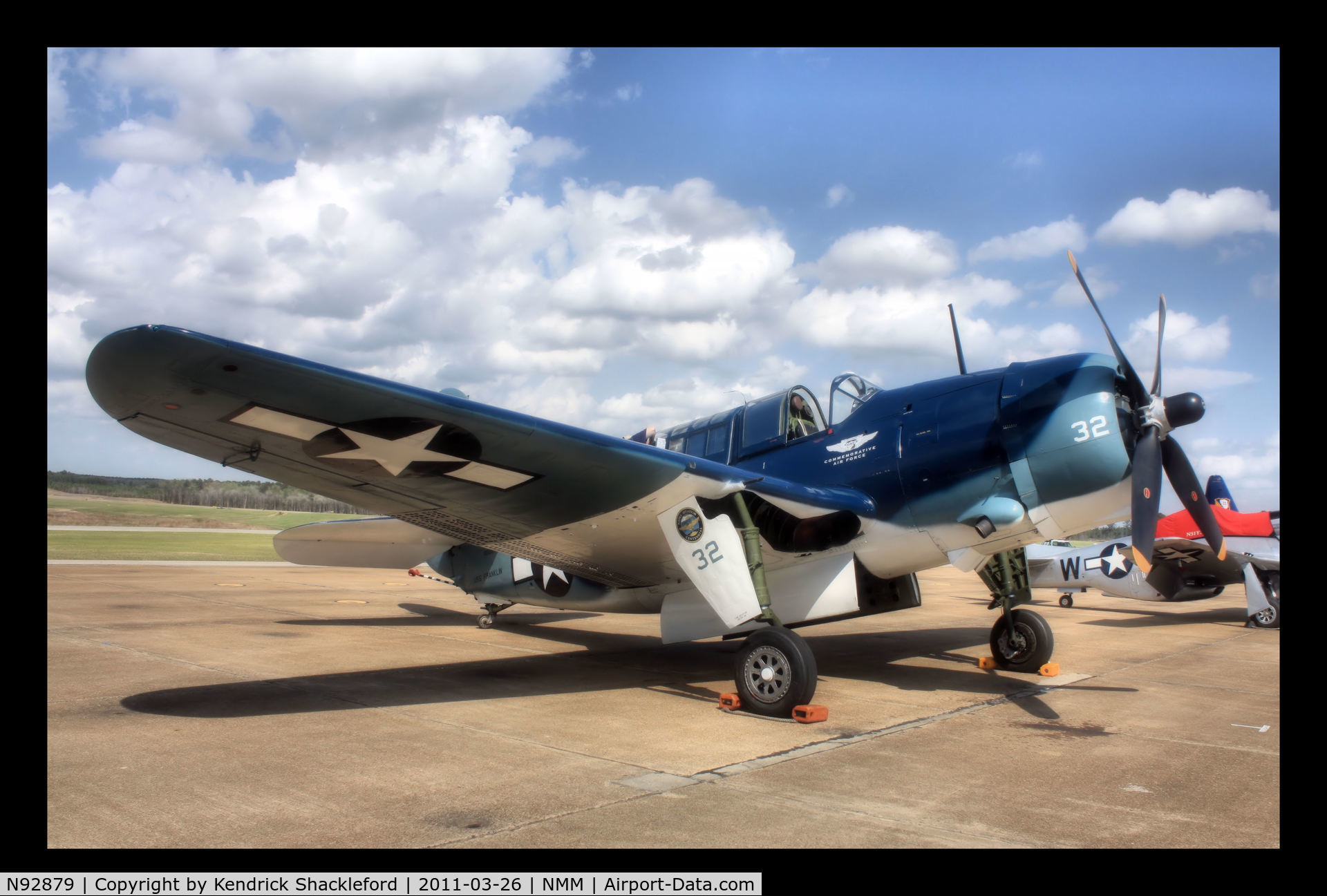 N92879, 1944 Curtiss SB2C-5 Helldiver C/N 83725, Blue Angels Over Meridian Airshow