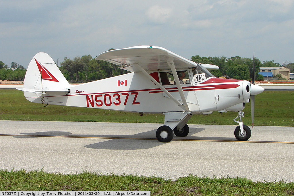 N5037Z, 1961 Piper PA-22-108 Colt C/N 22-8655, 2011 Sun n Fun -  Lakeland Florida