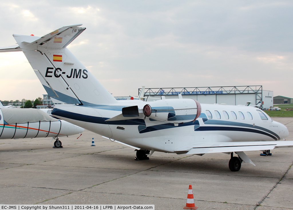 EC-JMS, Cessna 525A CitationJet CJ2 C/N 525A-0216, Parked...