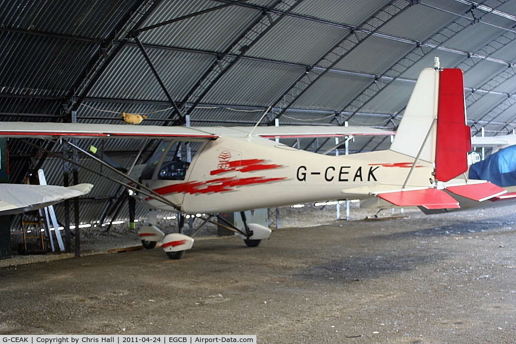 G-CEAK, 2006 Comco Ikarus C42 FB80 C/N 0606-6826, Barton Heritage Flying Group