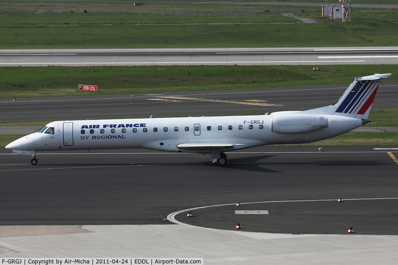 F-GRGJ, 1999 Embraer EMB-145EU (ERJ-145EU) C/N 145297, Regional