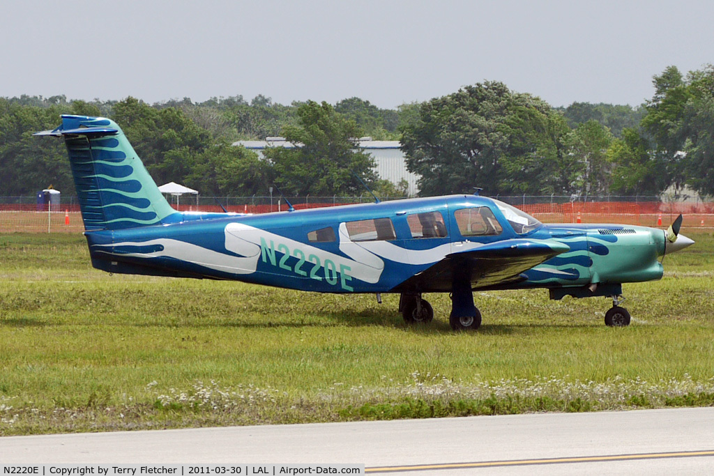 N2220E, 1979 Piper PA-32RT-300T Turbo Lance II C/N 32R-7987063, 2011 Sun n Fun Lakeland , Florida