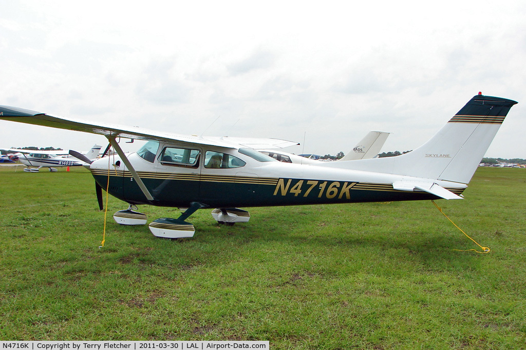 N4716K, 1975 Cessna 182P Skylane C/N 18263715, 2011 Sun n Fun Lakeland , Florida