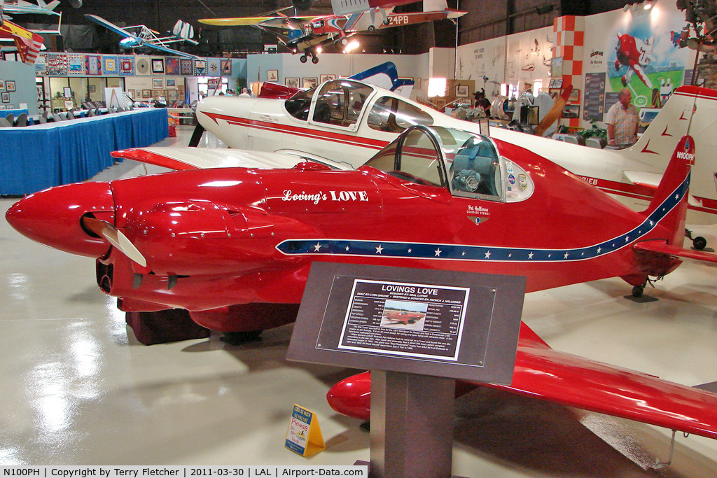 N100PH, Lovings Love  C/N 773-88-11, Exhibited at The Florida Air Museum at Lakeland , Florida