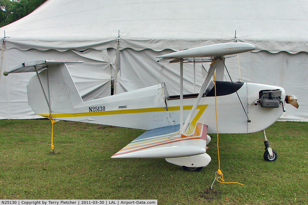 N25130, 1981 Aerosport Scamp WT16-3 C/N 747, Exhibited at The Florida Air Museum at Lakeland , Florida