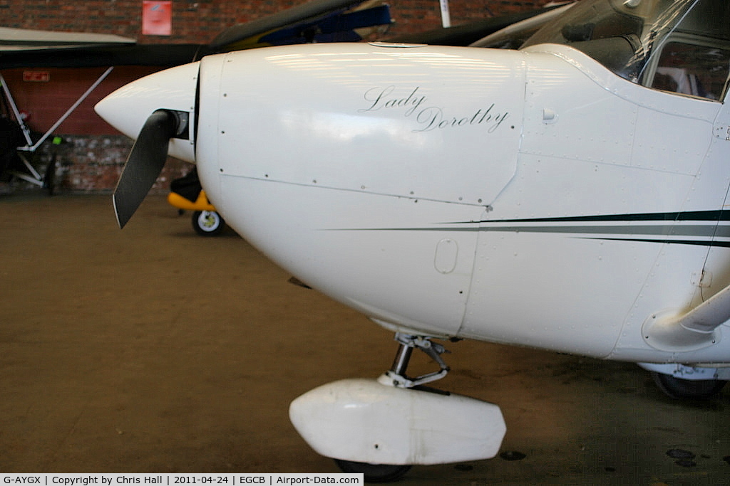 G-AYGX, 1970 Reims FR172G Reims Rocket C/N 0208, 'Lady Dorothy'