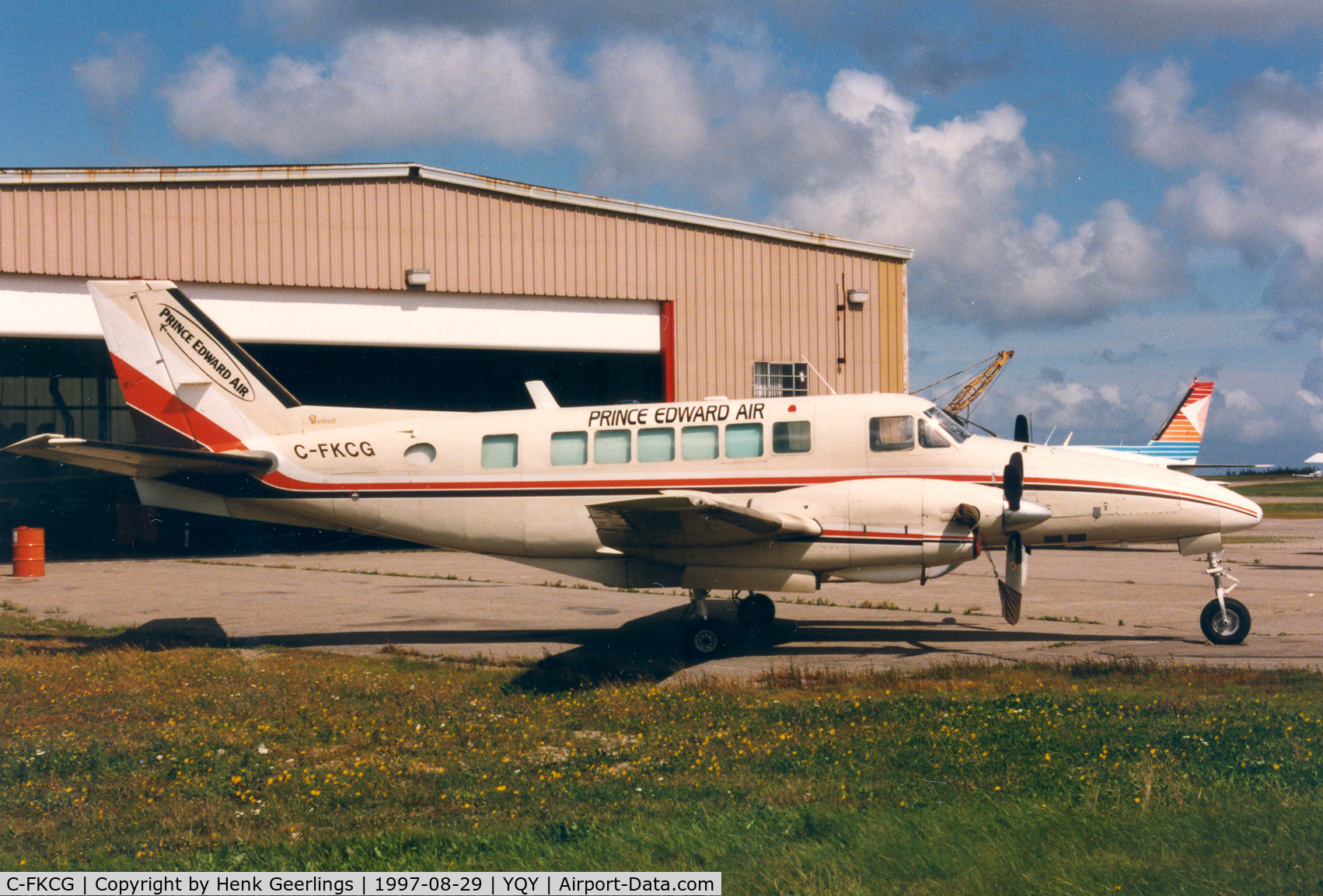 C-FKCG, 1968 Beech 99 C/N U-23, Prince Edward Air