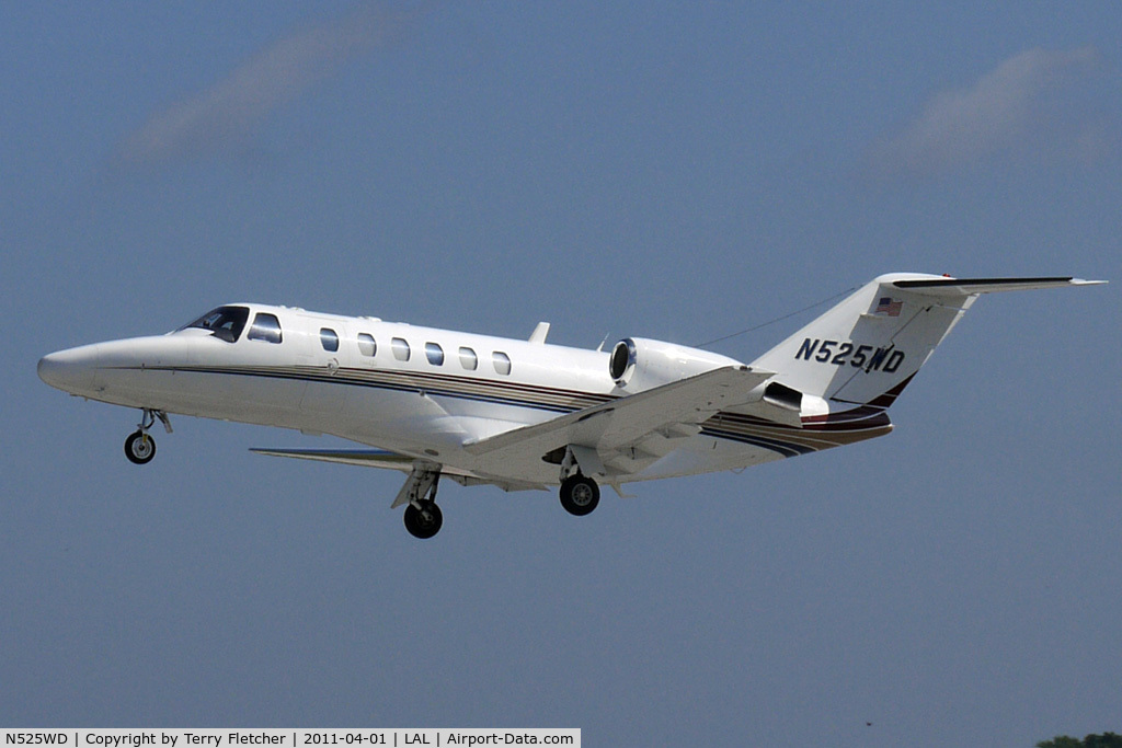 N525WD, Cessna 525A CitationJet CJ2 C/N 525A0107, 2011 Sun n Fun - Lakeland , Florida