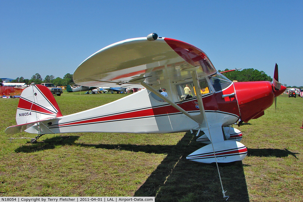 N18054, 1937 Monocoupe 90A C/N A-763, 2011 Sun n Fun Lakeland , Florida