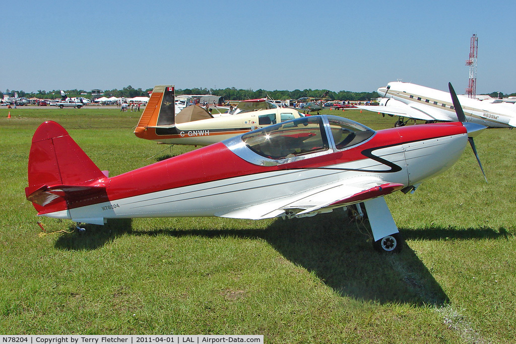 N78204, 1946 Globe GC-1B Swift C/N 2204, 2011 Sun n Fun Lakeland , Florida