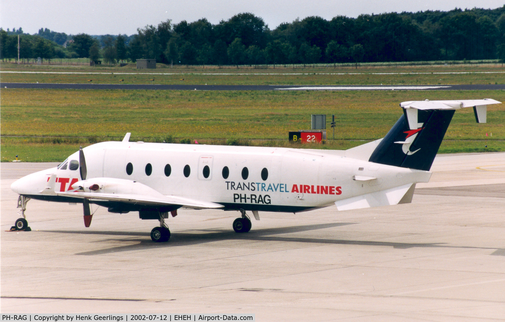 PH-RAG, 1992 Beech 1900D C/N UE-29, TTA - TRans Travel Airlines