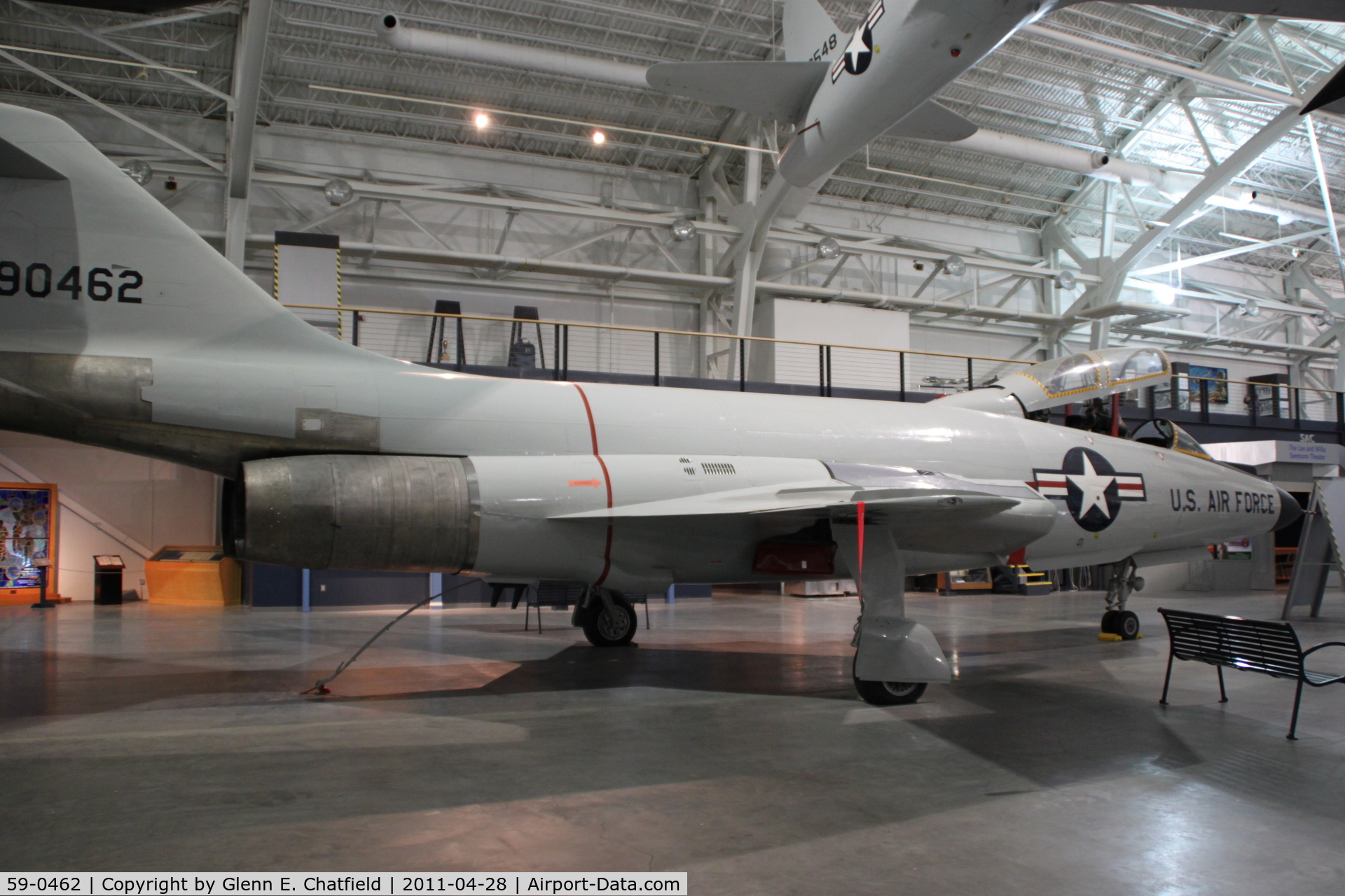 59-0462, 1959 McDonnell F-101B-120-MC Voodoo C/N 786, At the Strategic Air & Space Museum, Ashland, NE