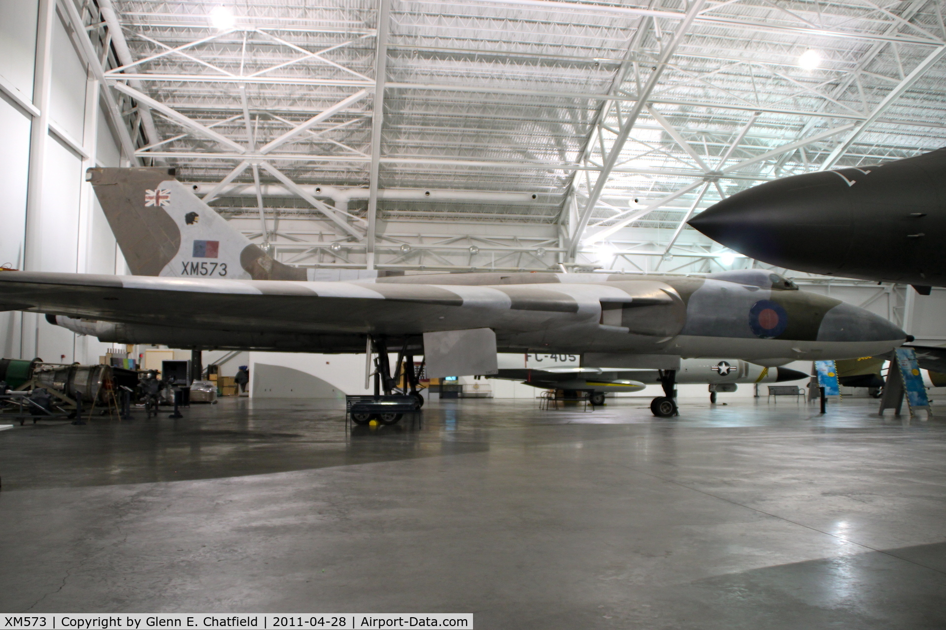 XM573, 1963 Avro Vulcan B.2 C/N Set 54, At the Strategic Air & Space Museum, Ashland, NE