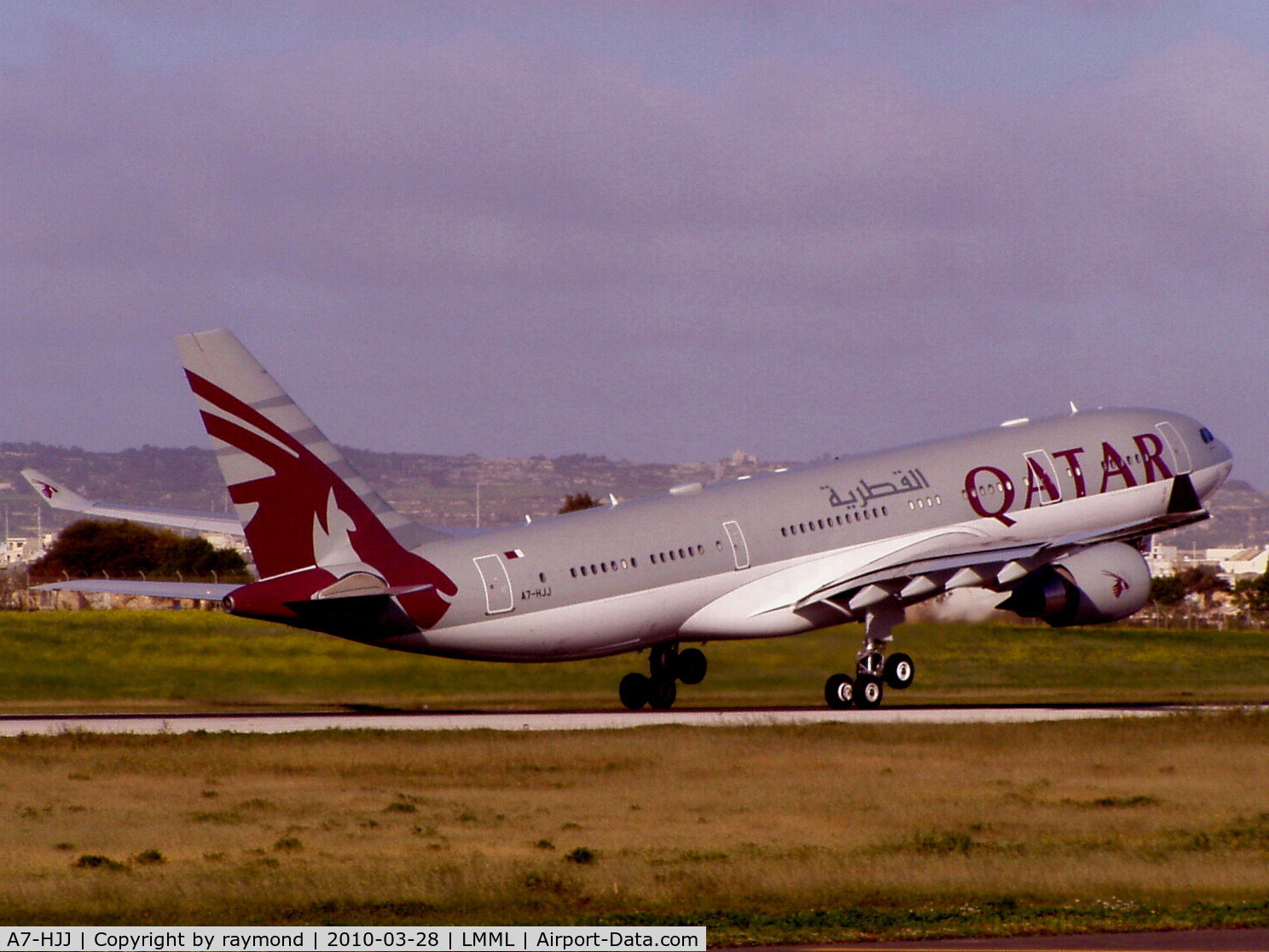 A7-HJJ, 2002 Airbus A330-203 C/N 487, A330 A7-HJJ Qatar Airways