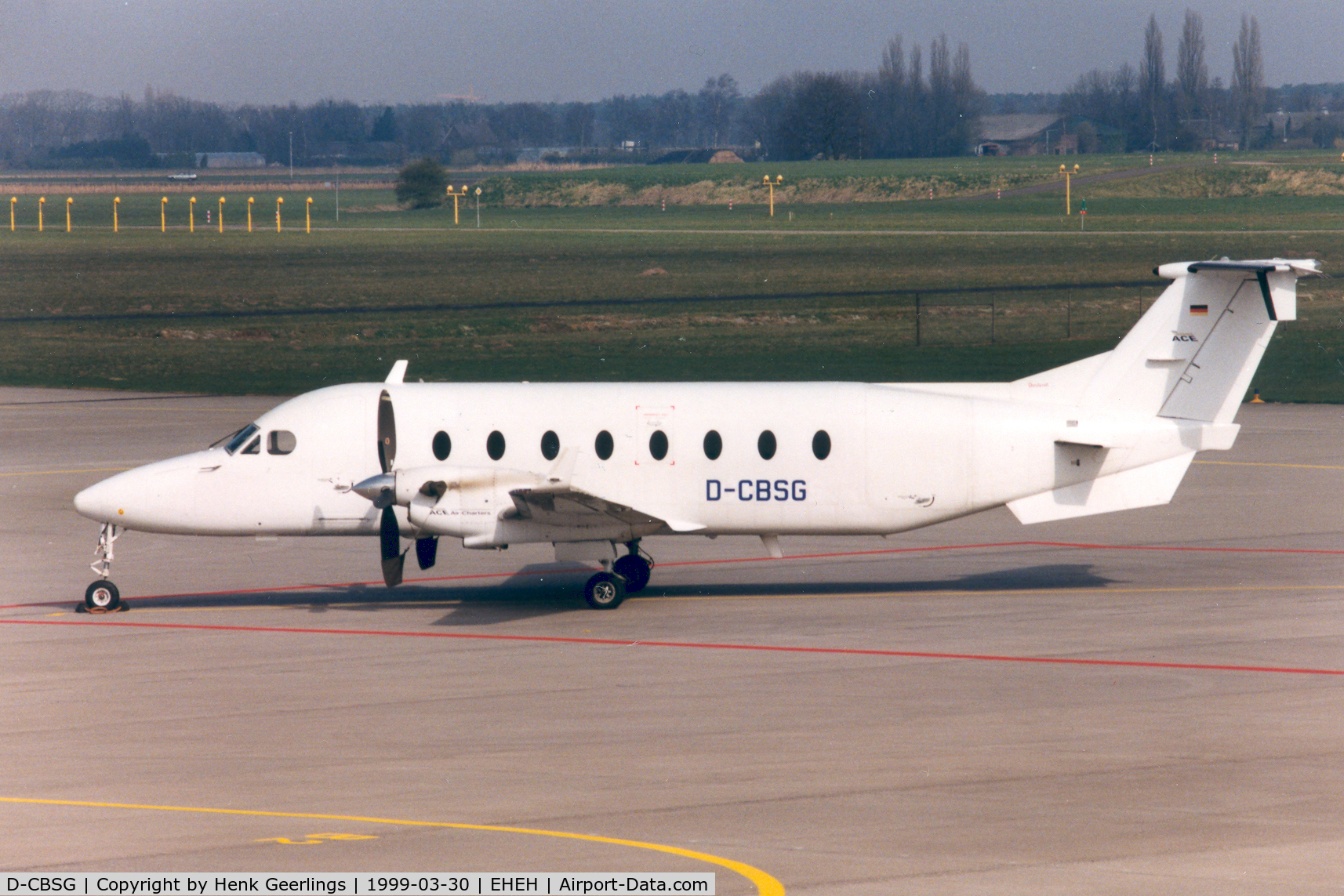 D-CBSG, 1993 Beech 1900D C/N UE-44, ACE Air Charter Cy