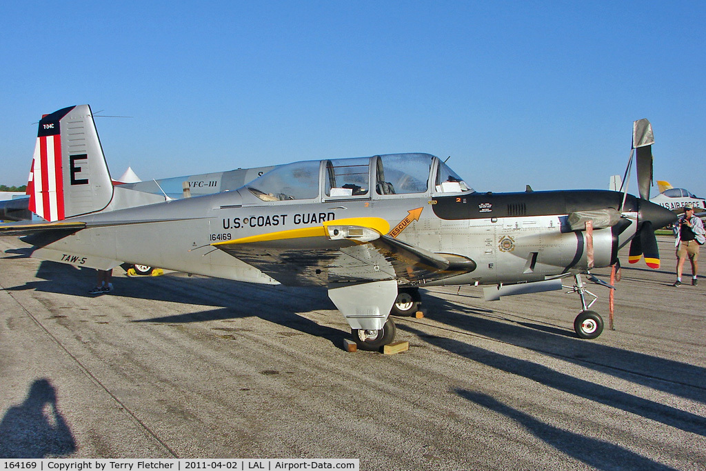 164169, Beech T-34C Turbo Mentor C/N GL-349, 2011 Sun n Fun at Lakeland , Florida