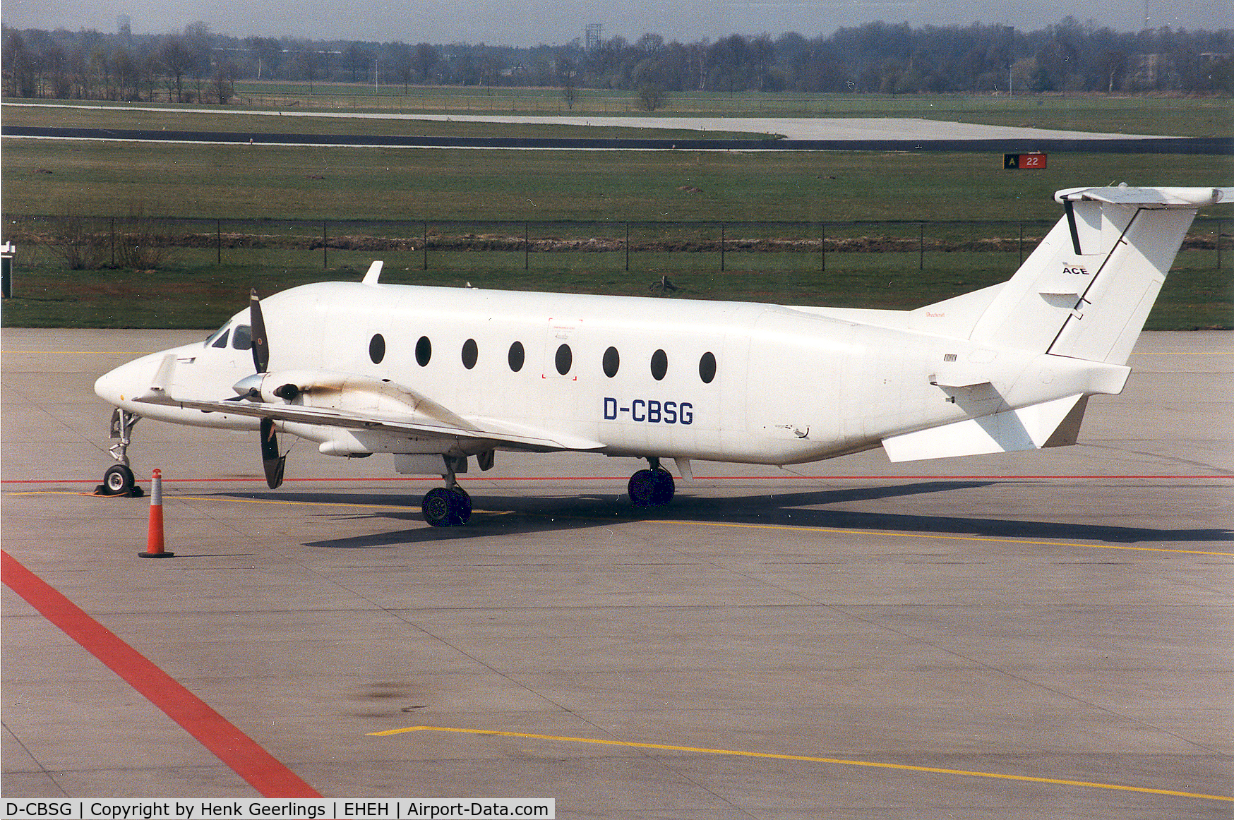 D-CBSG, 1993 Beech 1900D C/N UE-44, ACE Air Charter