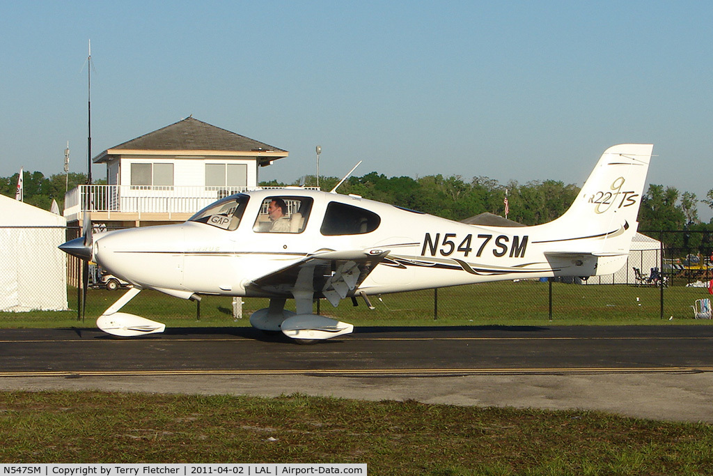 N547SM, 2006 Cirrus SR22 C/N 1828, 2011 Sun n Fun at Lakeland , Florida