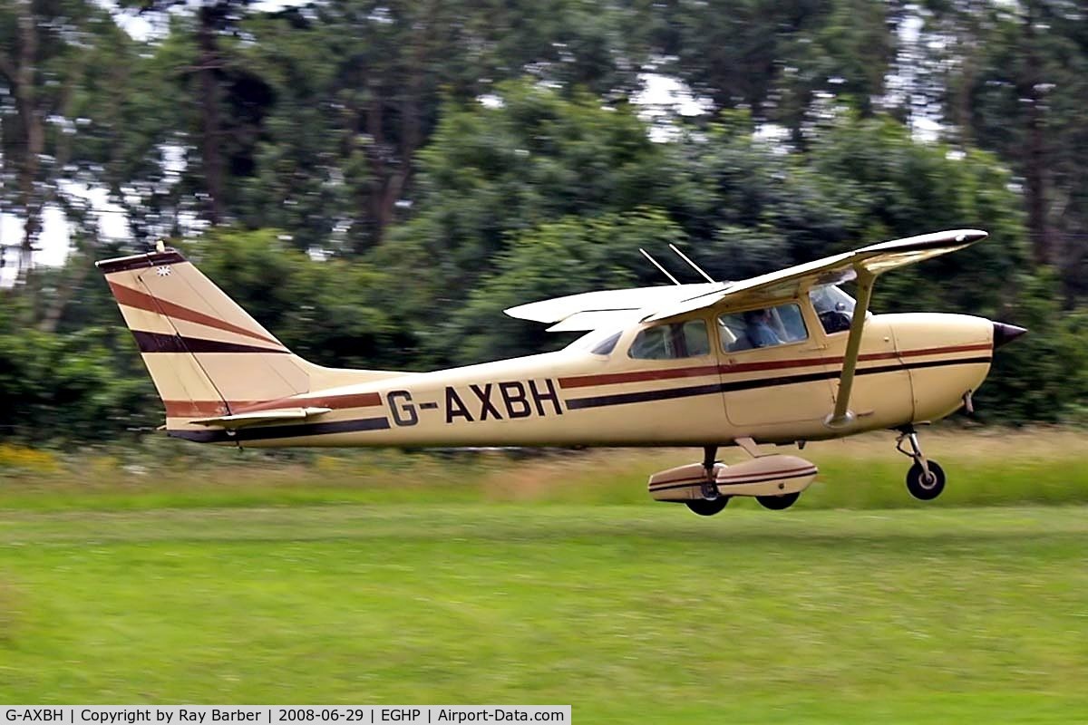 G-AXBH, 1969 Reims F172H Skyhawk C/N 0571, R/Cessna F.172H Skyhawk [0571] Popham~G 29/06/2008