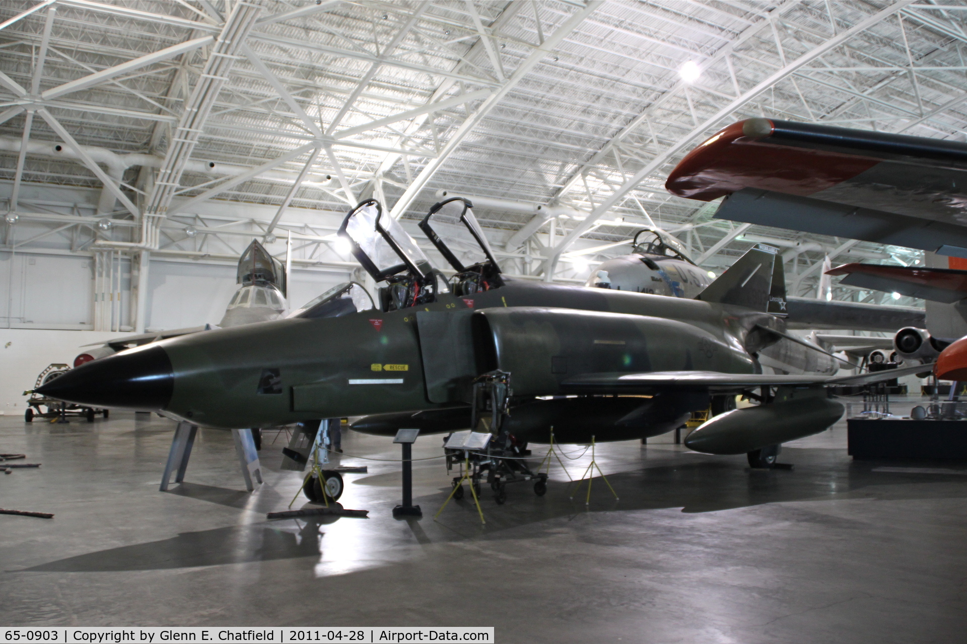 65-0903, 1965 McDonnell RF-4C Phantom II C/N 1556, At the Strategic Air & Space Museum, Ashland, NE
