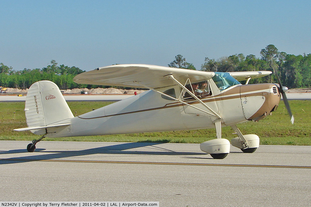 N2342V, 1948 Cessna 140 C/N 14724, 2011 Sun n Fun at Lakeland , Florida