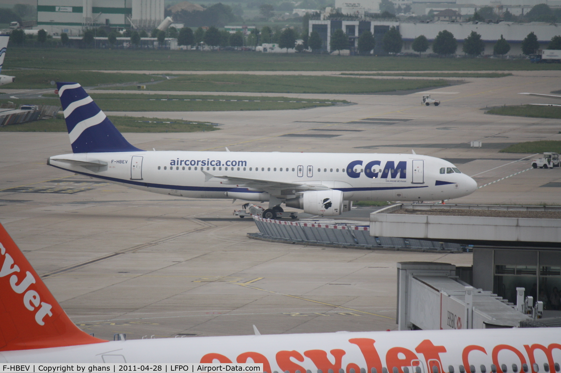 F-HBEV, 2009 Airbus A320-214 C/N 3952, Ccm renamed to Air Corsica