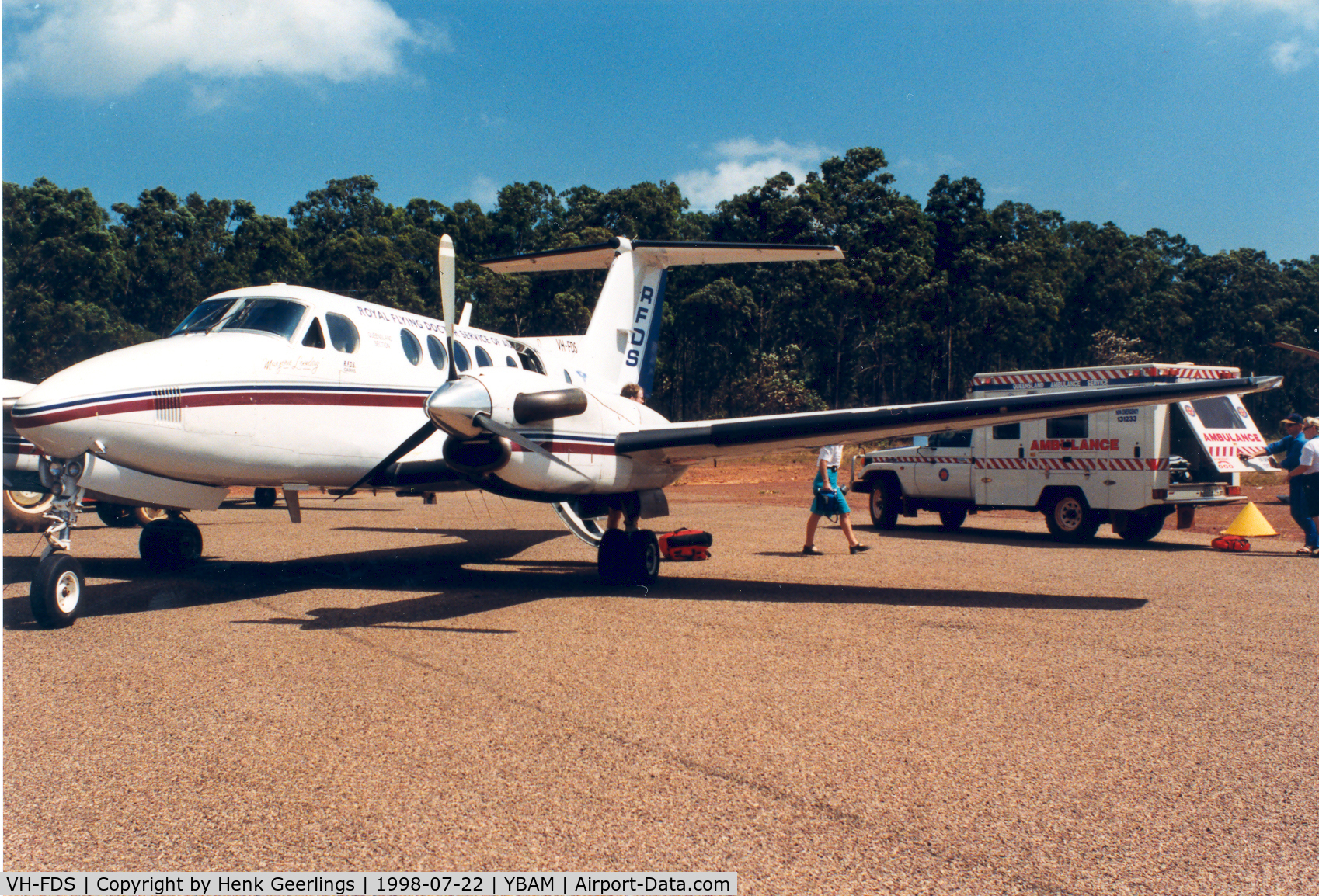 VH-FDS, 1983 Beech B200C Super King Air King Air C/N BL-68, RFDS- Royal Flying Docter Service of Australia