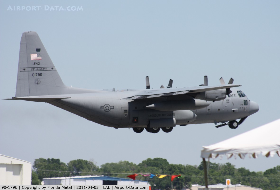 90-1796, 1990 Lockheed C-130H Hercules C/N 382-5249, C-130H