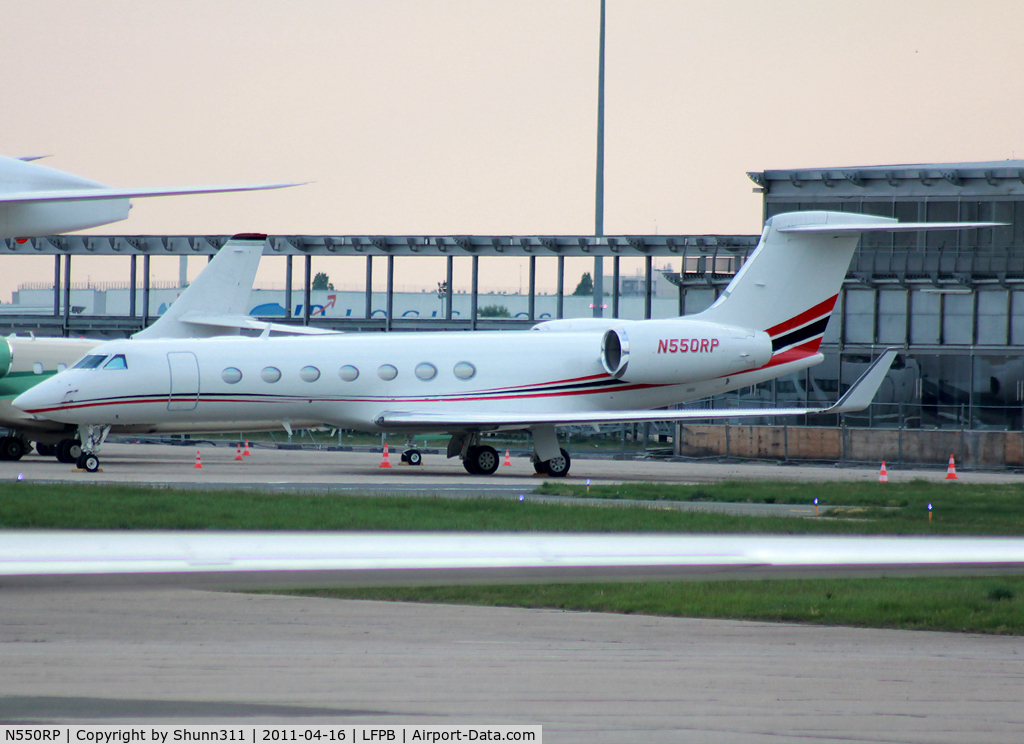 N550RP, 2008 Gulfstream Aerospace GV-SP (G550) C/N 5184, Parked...