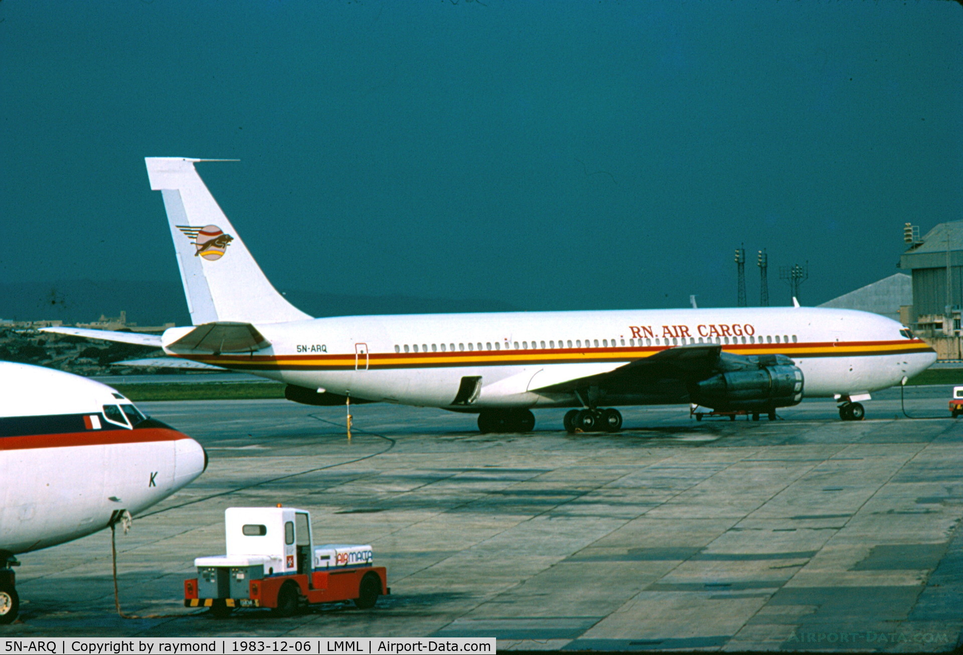 5N-ARQ, 1965 Boeing 707-338C C/N 18809, B707 5N-ARQ RN Air Cargo