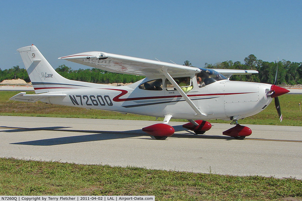 N7260Q, 2001 Cessna 182T Skylane C/N 18280957, 2011 Sun n Fun at Lakeland , Florida