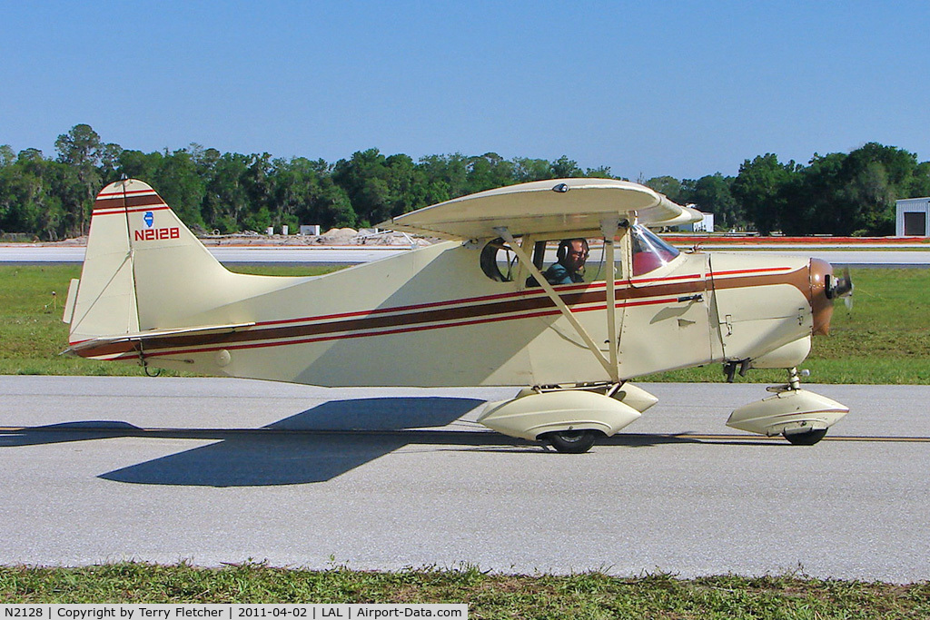 N2128, 1968 Stits SA-7D Skycoupe C/N 475, 2011 Sun n Fun at Lakeland , Florida