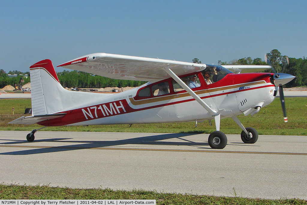 N71MH, 1978 Cessna 180K Skywagon C/N 18052965, 2011 Sun n Fun at Lakeland , Florida
