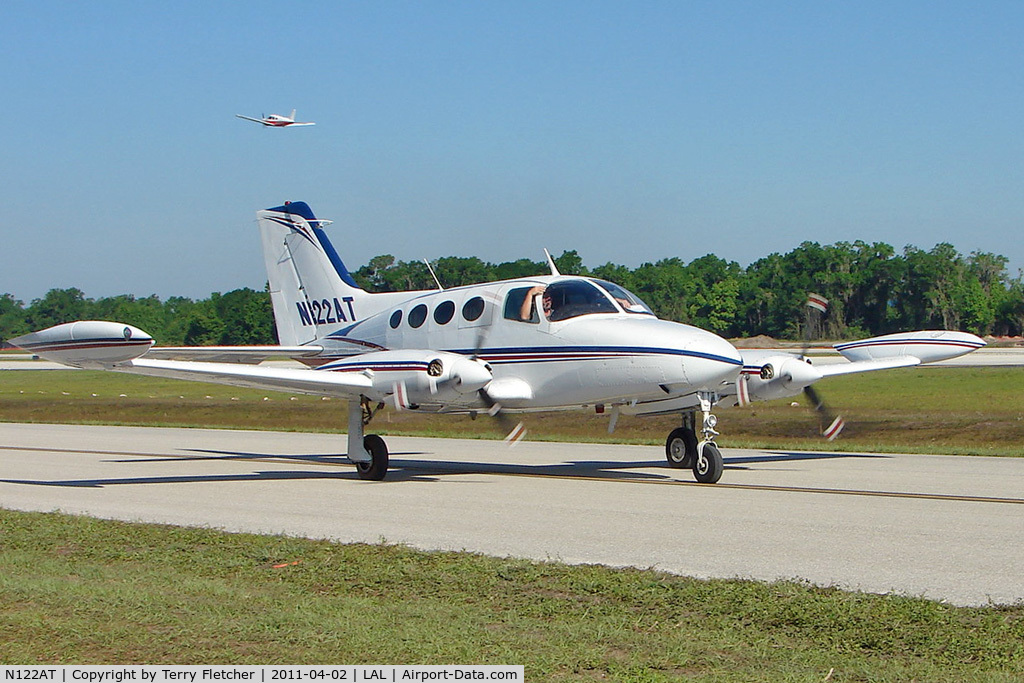 N122AT, 1970 Cessna 401B C/N 401B0042, 2011 Sun n Fun at Lakeland , Florida