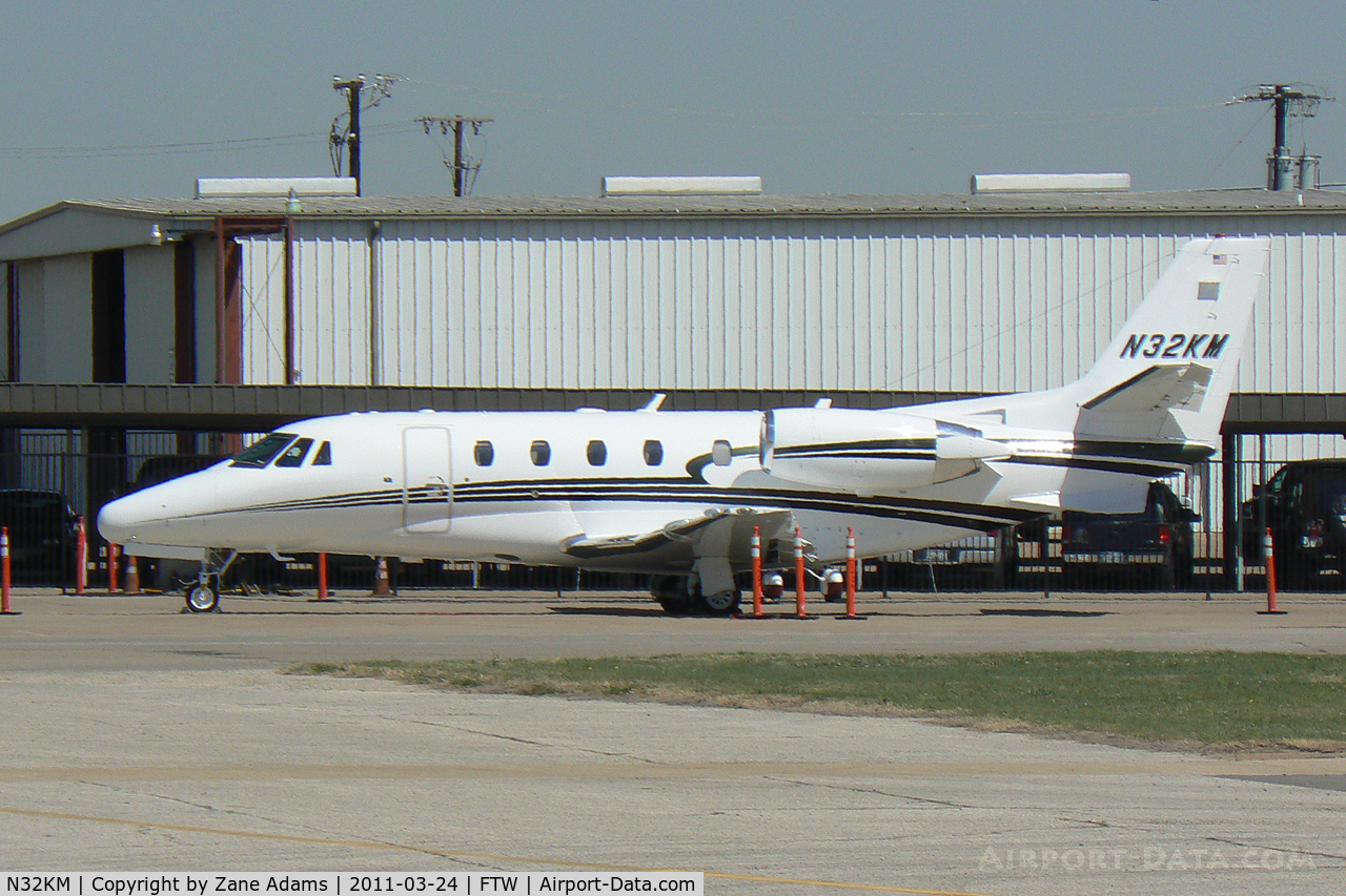 N32KM, 2007 Cessna 560XL C/N 560-5715, At Meacham Field - Fort Worth, TX