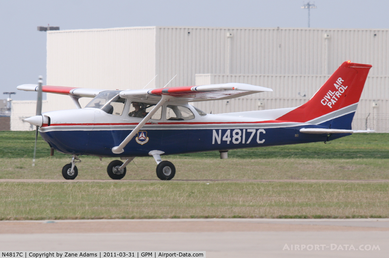 N4817C, 1985 Cessna 172P C/N 17276273, Civil Air Patrol at Grand Prairie Municipal
