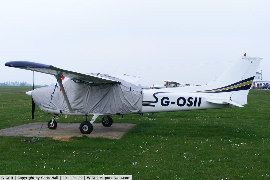 G-OSII, 1976 Cessna 172N Skyhawk C/N 172-67768, based aircraft