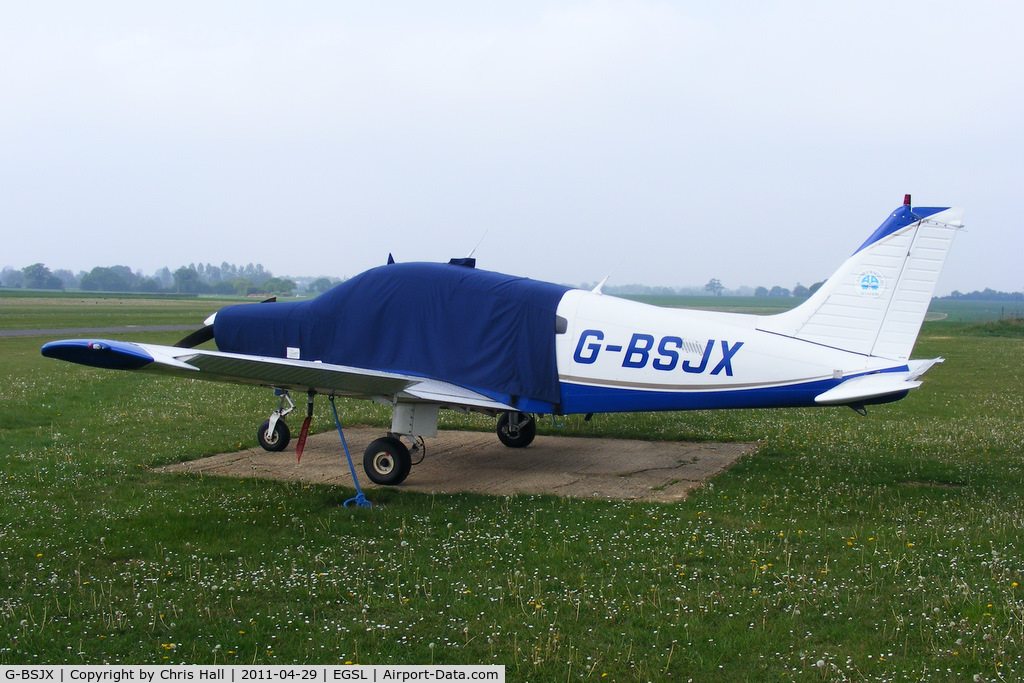 G-BSJX, 1981 Piper PA-28-161 Cherokee Warrior II C/N 28-8216084, based aircraft