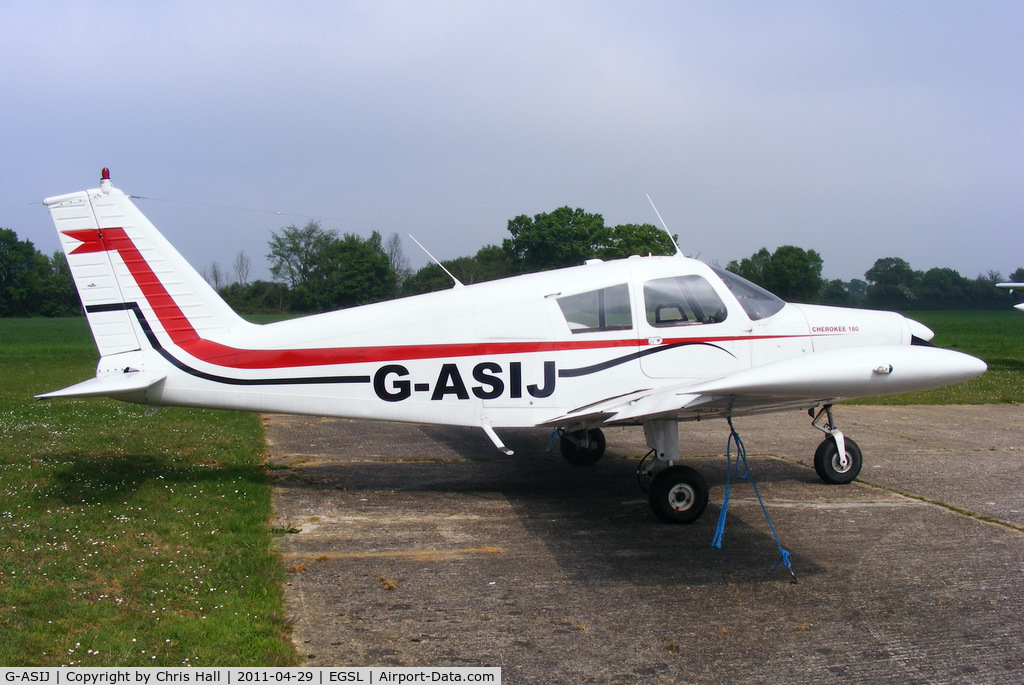 G-ASIJ, 1963 Piper PA-28-180 Cherokee C/N 28-1333, MK Aero Support Ltd