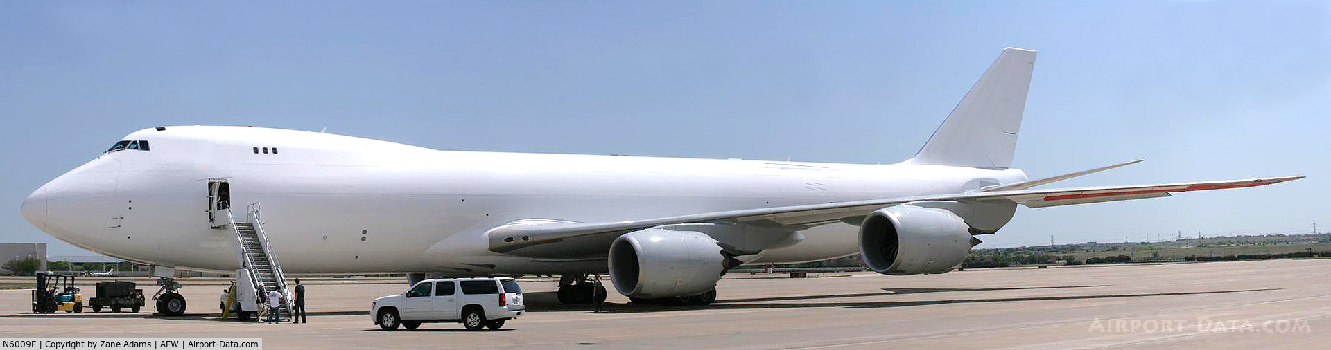 N6009F, 2011 Boeing 747-8KZF (SCD) C/N 36138, Boeing 747-8F flight test stop at Alliance Airport - Fort Worth, TX