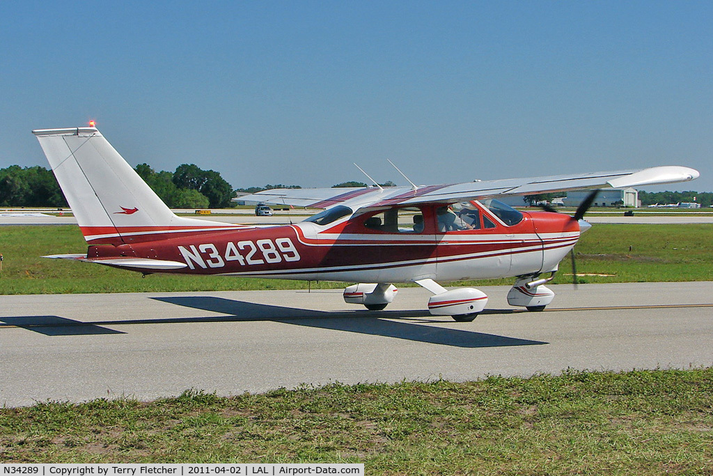 N34289, 1972 Cessna 177B Cardinal C/N 17701754, 2011 Sun n Fun at Lakeland , Florida