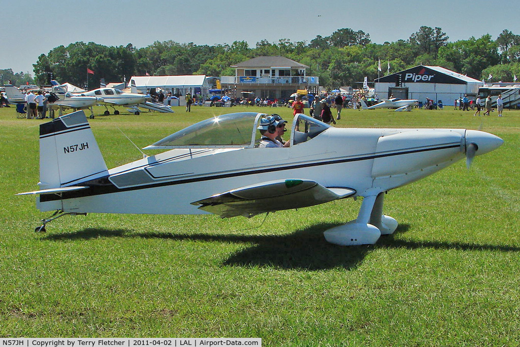 N57JH, 1980 Thorp T-18 Tiger C/N 45, 2011 Sun n Fun at Lakeland , Florida