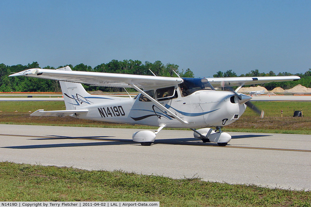 N1419D, 2008 Cessna 172S C/N 172S10671, 2011 Sun n Fun at Lakeland , Florida