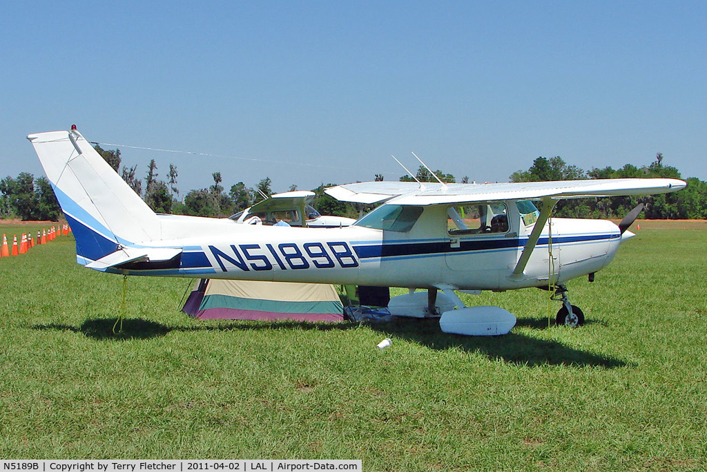 N5189B, 1979 Cessna 152 C/N 15283797, 2011 Sun n Fun at Lakeland , Florida