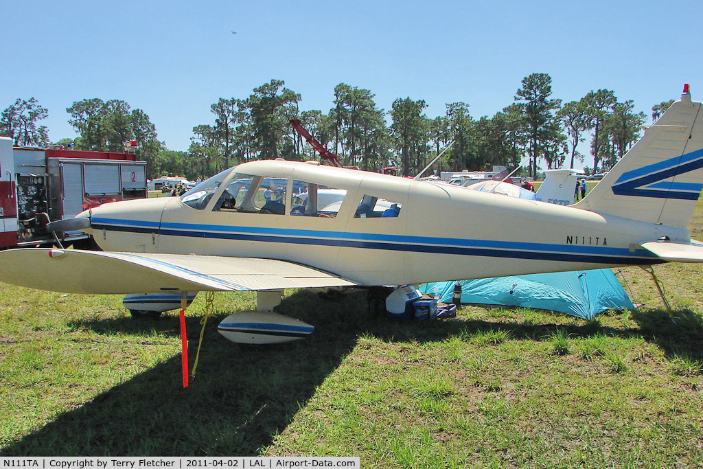 N111TA, 1966 Piper PA-28-180 C/N 28-3746, 2011 Sun n Fun at Lakeland , Florida