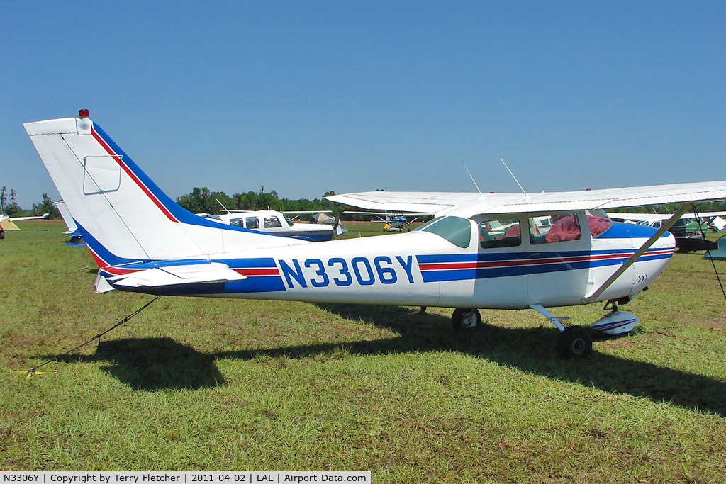 N3306Y, 1962 Cessna 182E Skylane C/N 18254306, Sun n Fun 2011 at Lakeland , Florida