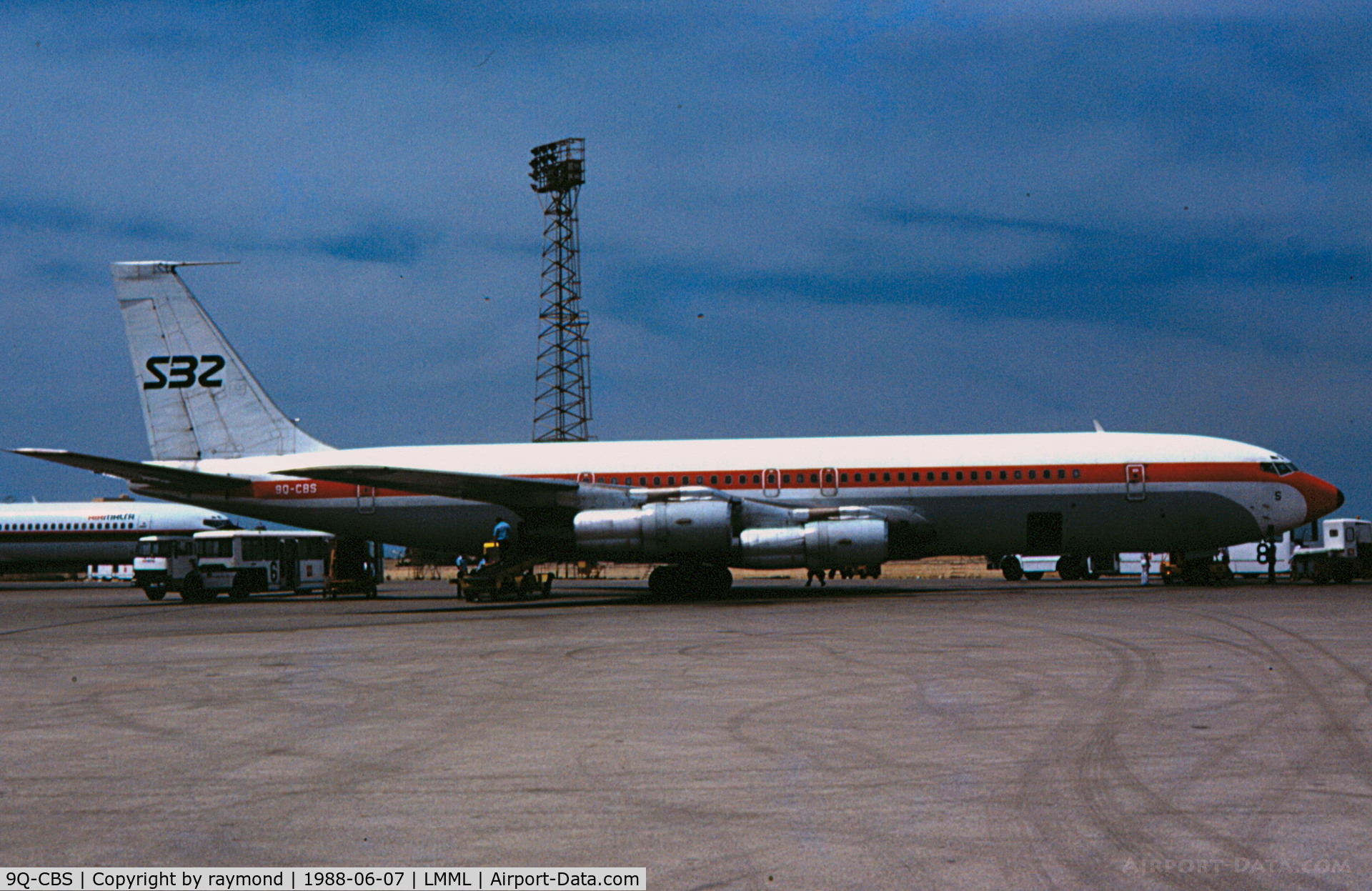 9Q-CBS, 1969 Boeing 707-329C C/N 20200, B707 9Q-CBS Scribe Airlift Zaire