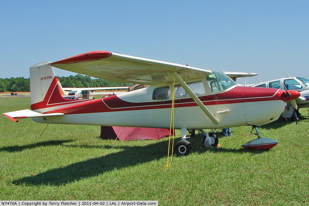 N7470A, 1956 Cessna 172 C/N 29570, Sun n Fun 2011 at Lakeland , Florida